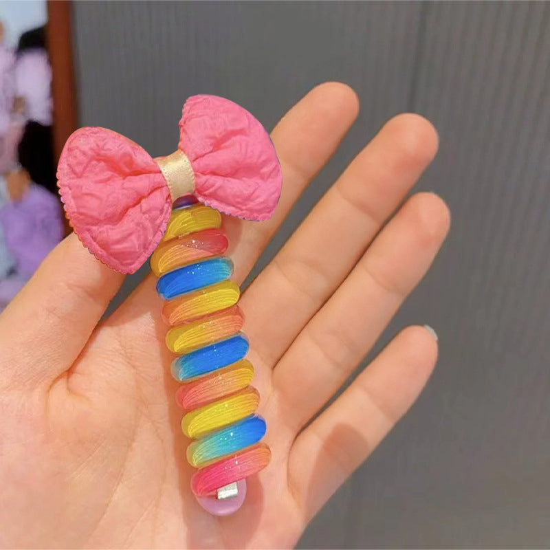 2+2 GRATIS | Twistlets™ Bunte Telefon-Draht-Haarbänder