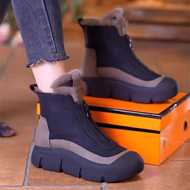 FrostWalker™ - Wasserdichte, warme Schneestiefel mit Reißverschluss