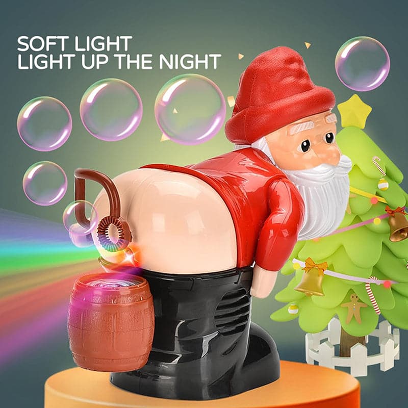 BubbleClaus™ - Lustige Weihnachtsmann Seifenblasenmaschine