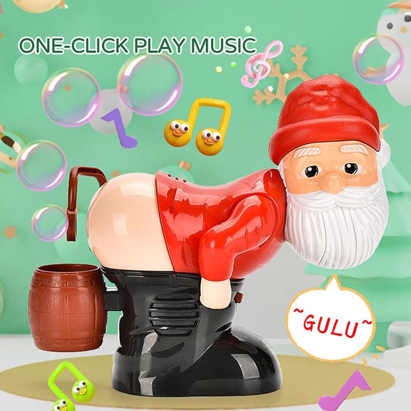 BubbleClaus™ - Lustige Weihnachtsmann Seifenblasenmaschine