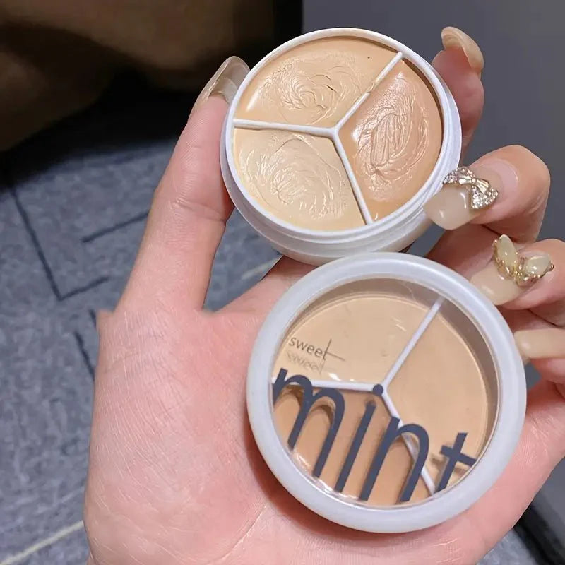1+1 GRATIS | Blendique™ Dreifarbige Concealer-Palette Creme
