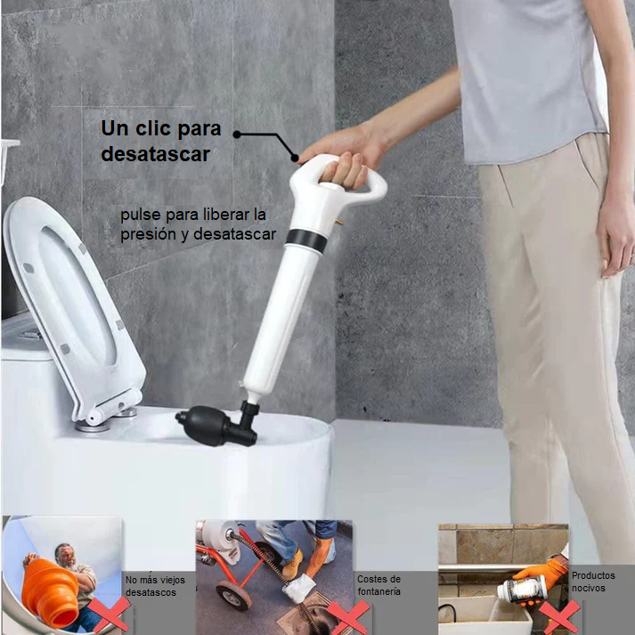 FlushFlow™, Entstopfen Sie Ihre Rohre in Sekunden!