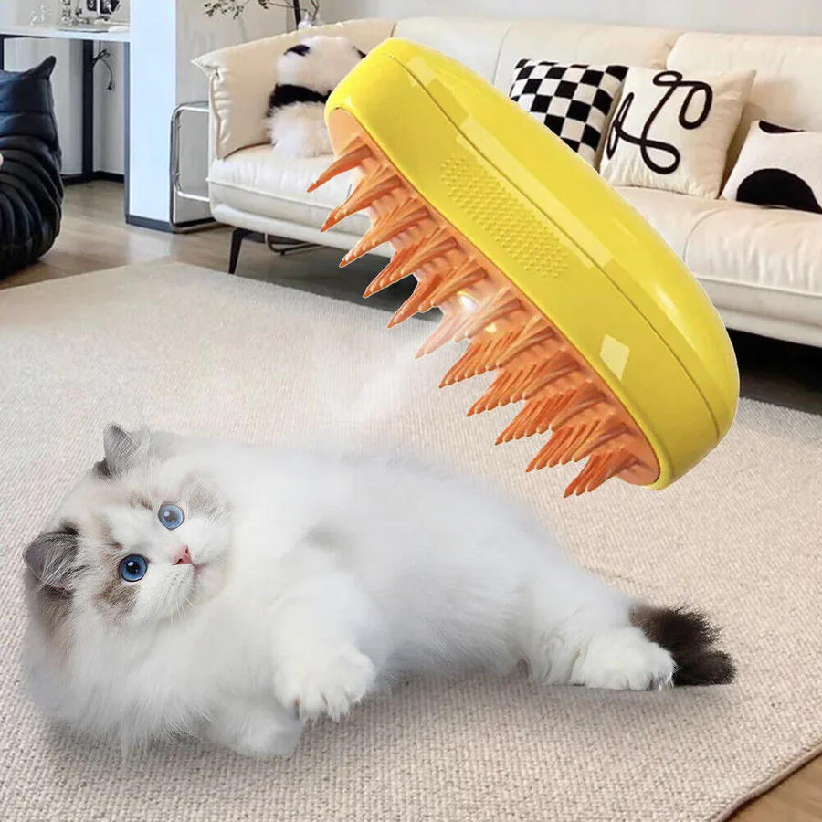 1+1 GRATIS | PurrfectGroom™ Mehrzweck-Tierdampfbürste