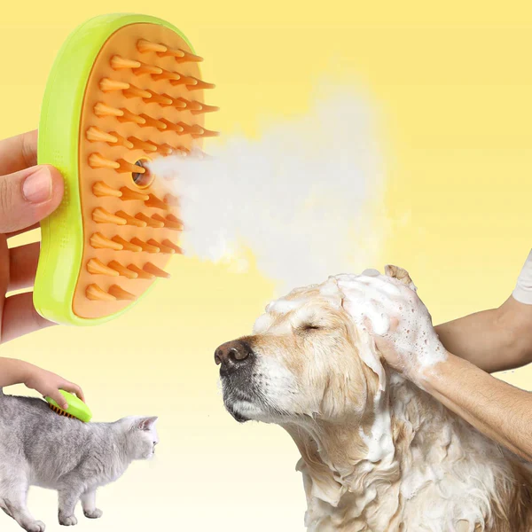 1+1 GRATIS | PurrfectGroom™ Mehrzweck-Tierdampfbürste